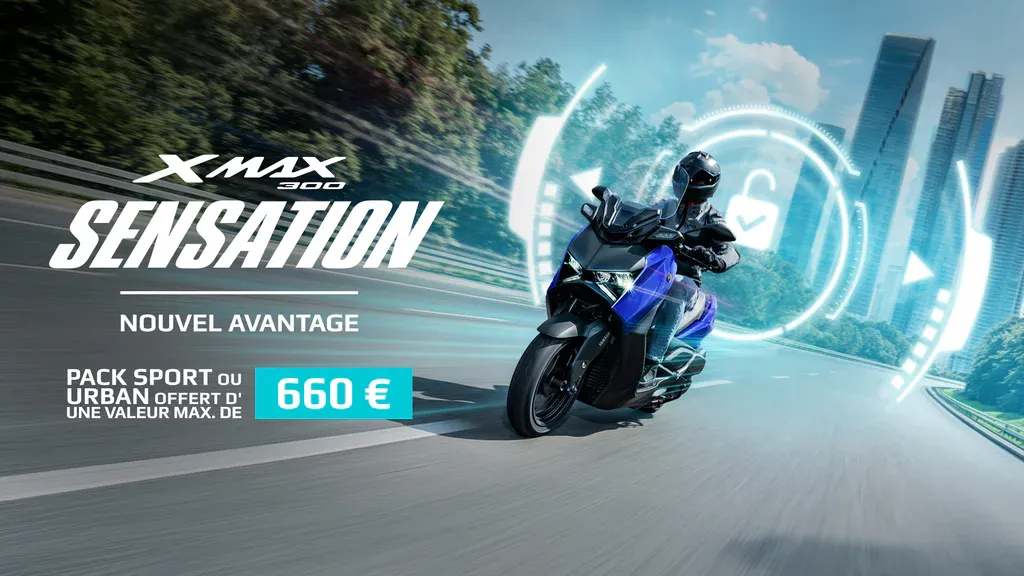 xmax 300 sensation